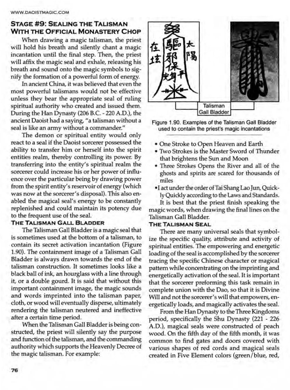 Daoist Magical Talismans (Jerry Alan Johnson) 第75页