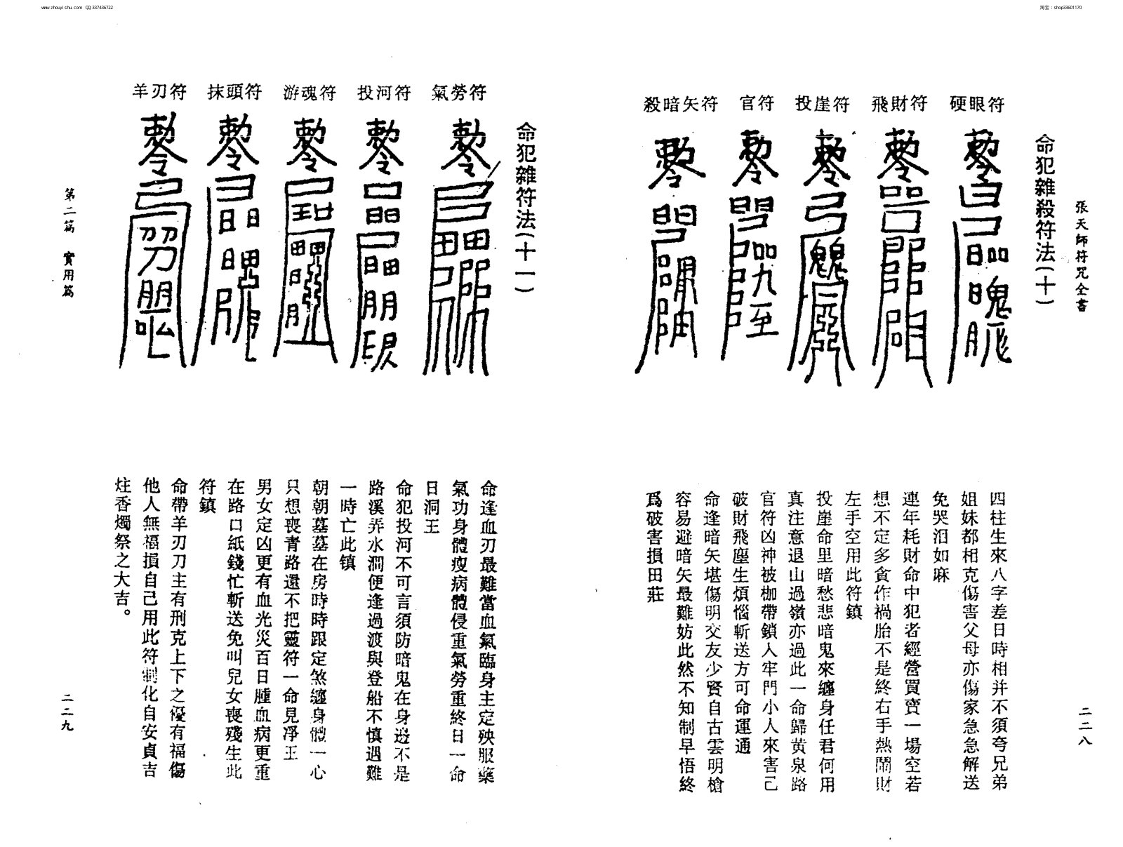 張天師符咒大全 第118页